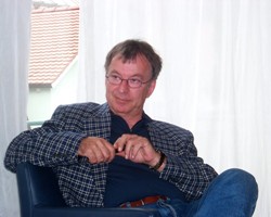 Hans-Georg Huber 2002 in der Coaching Ausbildung Freiburg